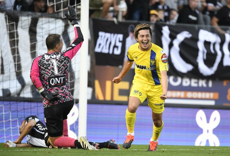 2019年9月21日に初スタメンで出場。ここで、移籍後初ゴールも決めた　©Getty Images