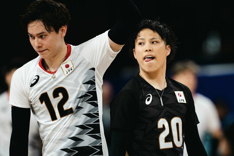 パリ五輪予選ラウンドvsアメリカ　©︎Volleyball World
