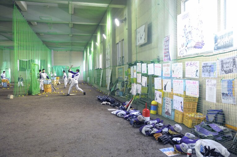 花巻東高校探訪（2010年撮影）　©Asami Enomoto