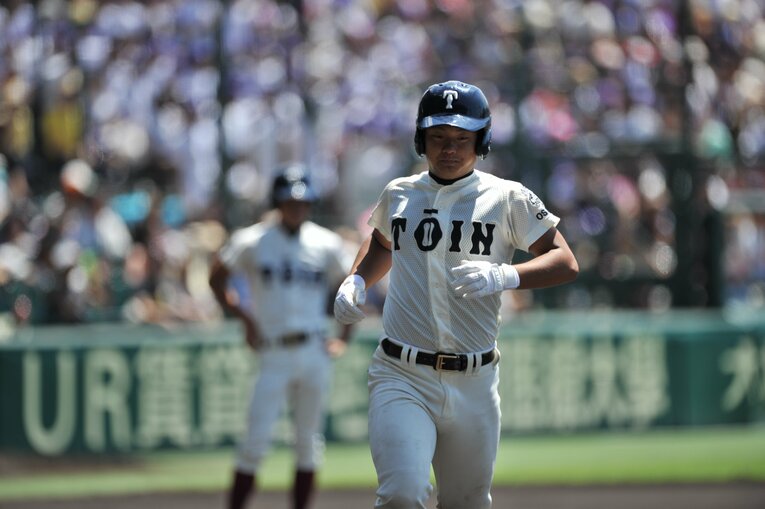 高校時代の森友哉　©BUNGEISHUNJU