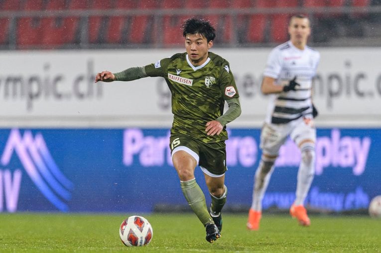 スイスリーグで出番を掴み始めた若月大和　©Getty Images