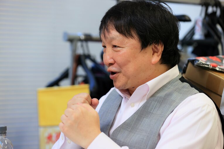 「宇宙圏にいる感じ」とリカルド・ロペスの凄みを語った　©Shigeki Yamamoto