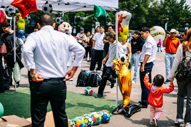 W杯開催地メキシコシティの様子（写真は右に続きます）©Kiichi Matsumoto/JMPA