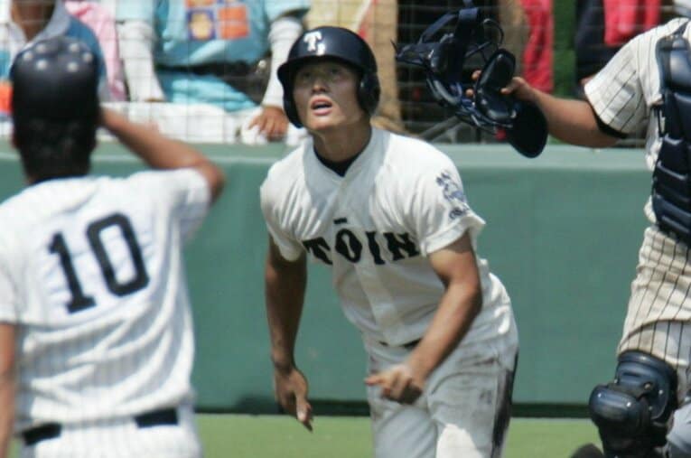 2005年の甲子園で、清原和博以来の1試合3本塁打を記録した平田良介。高校通算70本のスラッガーが、大阪桐蔭時代に対戦した“強敵”について語った ／ photograph by JIJI PRESS