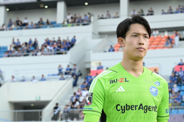 谷晃生は日本代表6月シリーズに招集された　©FCMZ