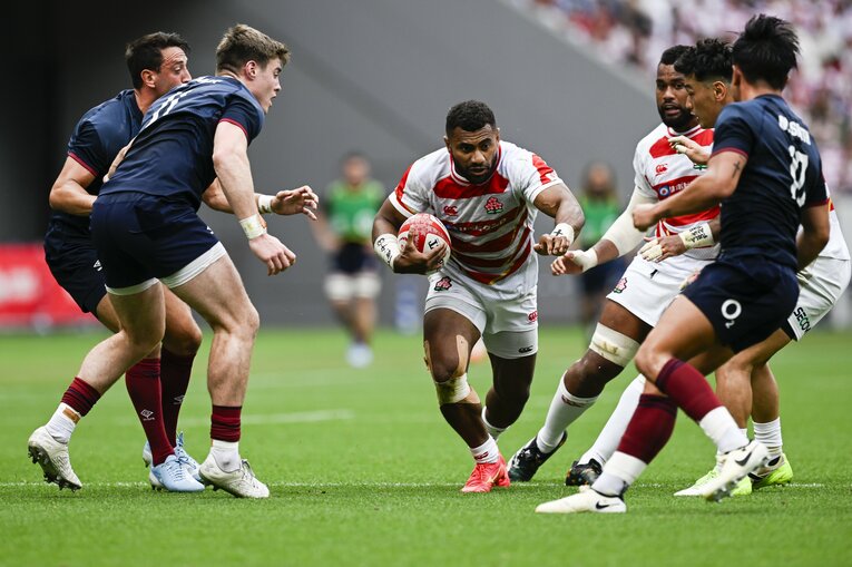 第二次エディー・ジョーンズHC体制の初陣となったイングランド戦　©Asami Enomoto