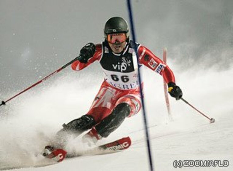 今年1月、ザグレブでのW杯に出場した皆川