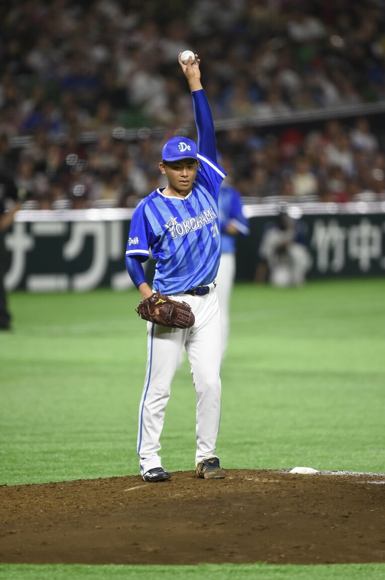 今永（2017年）　©Naoya Sanuki