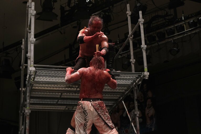 デスマッチのカリスマ・葛西純　©Norihiro Hashimoto