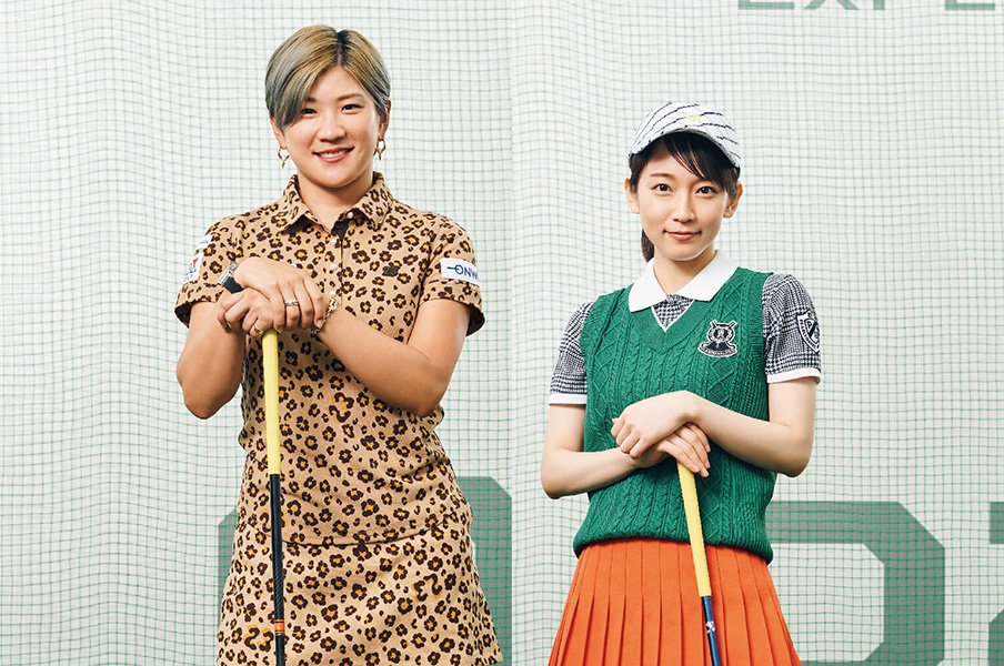 いい顔に迫る資生堂クロストーク「ONE ON ONE」成田美寿々(プロゴルフ選手) × 吉岡里帆(女優)<Number Web> photograph by SHISEIDO