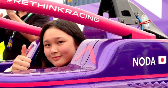 《日本女性初のF1ドライバー候補》「これからはJujuが一所懸命レースをやる」野田樹潤16歳が元F1ドライバーの父と交わした12年前の約束