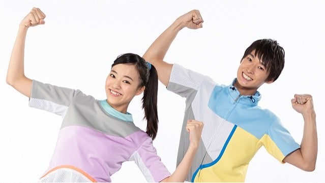 2019年4月から今年3月まで4年間「体操のお兄さん」として活躍した福尾／NHKホームページより引用