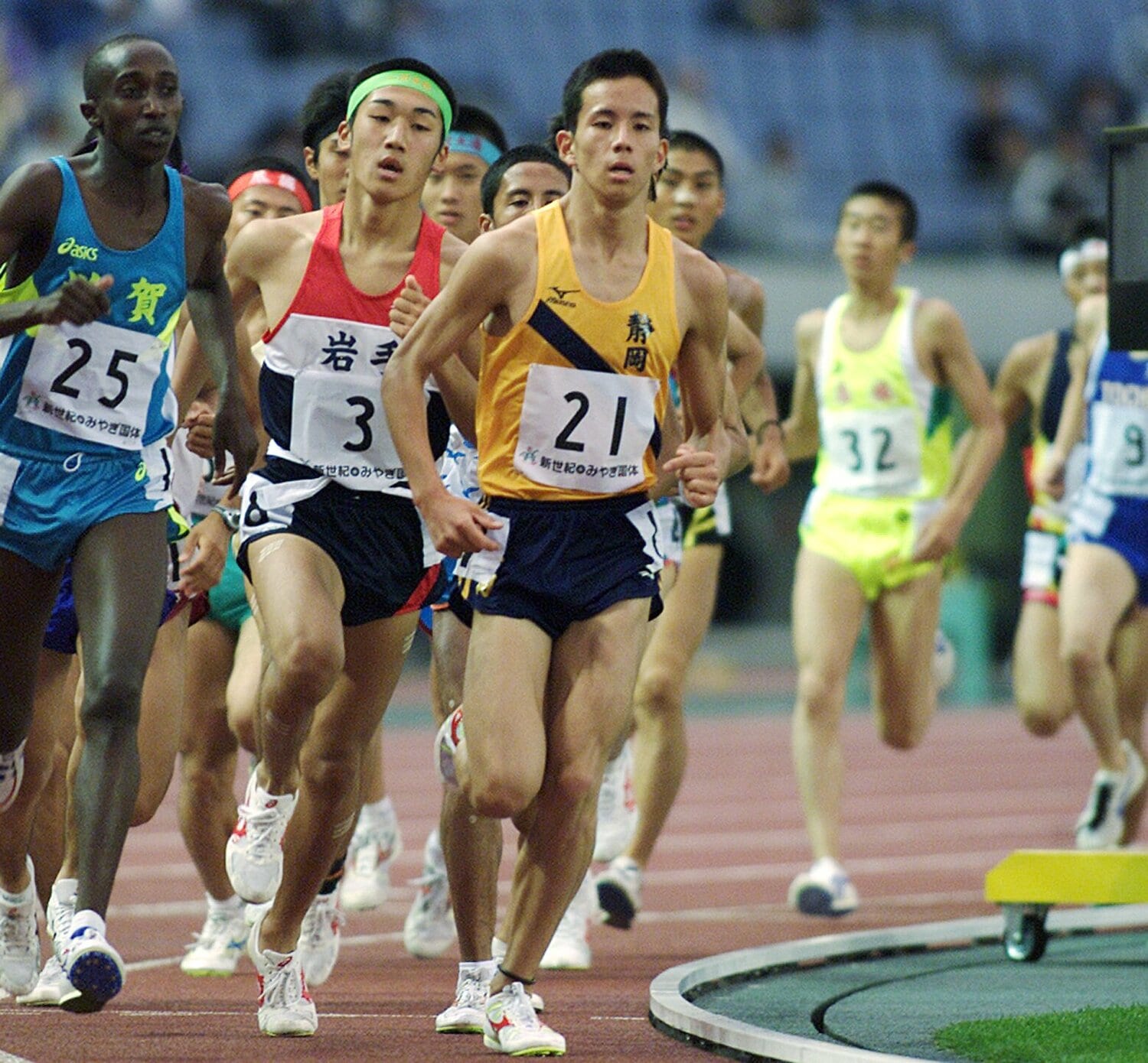 中学時代には3000ｍで中学記録（当時）を更新するなど、すでに日本トップクラスで活躍していた　©︎JIJI PRESS