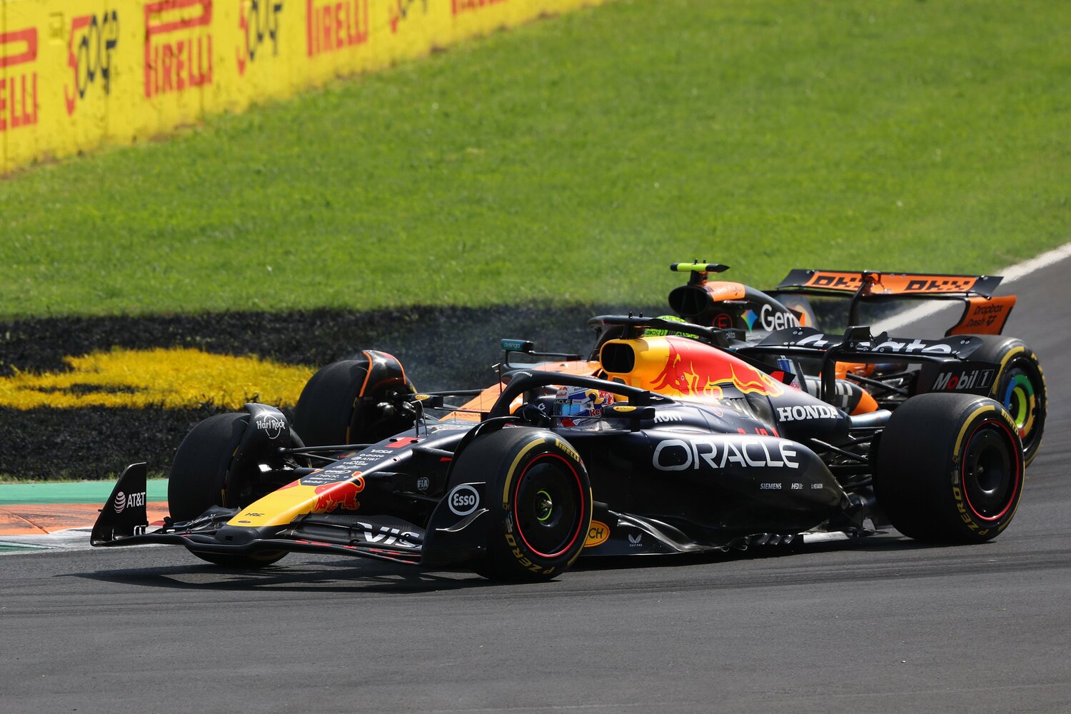 トップを快走したフェルスタッペンは、ノリスに19秒差をつけて優勝した　©Getty Images / Red Bull Content Pool