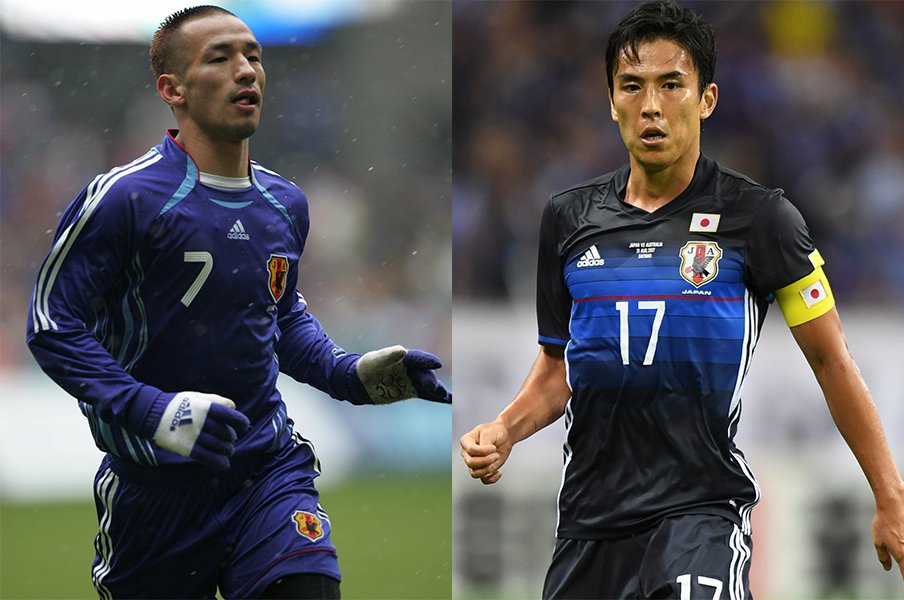 日本代表引退後、長谷部は同じく日本代表で一時代を築いた中田英寿に相談をしていたという　©Sports Graphic Number