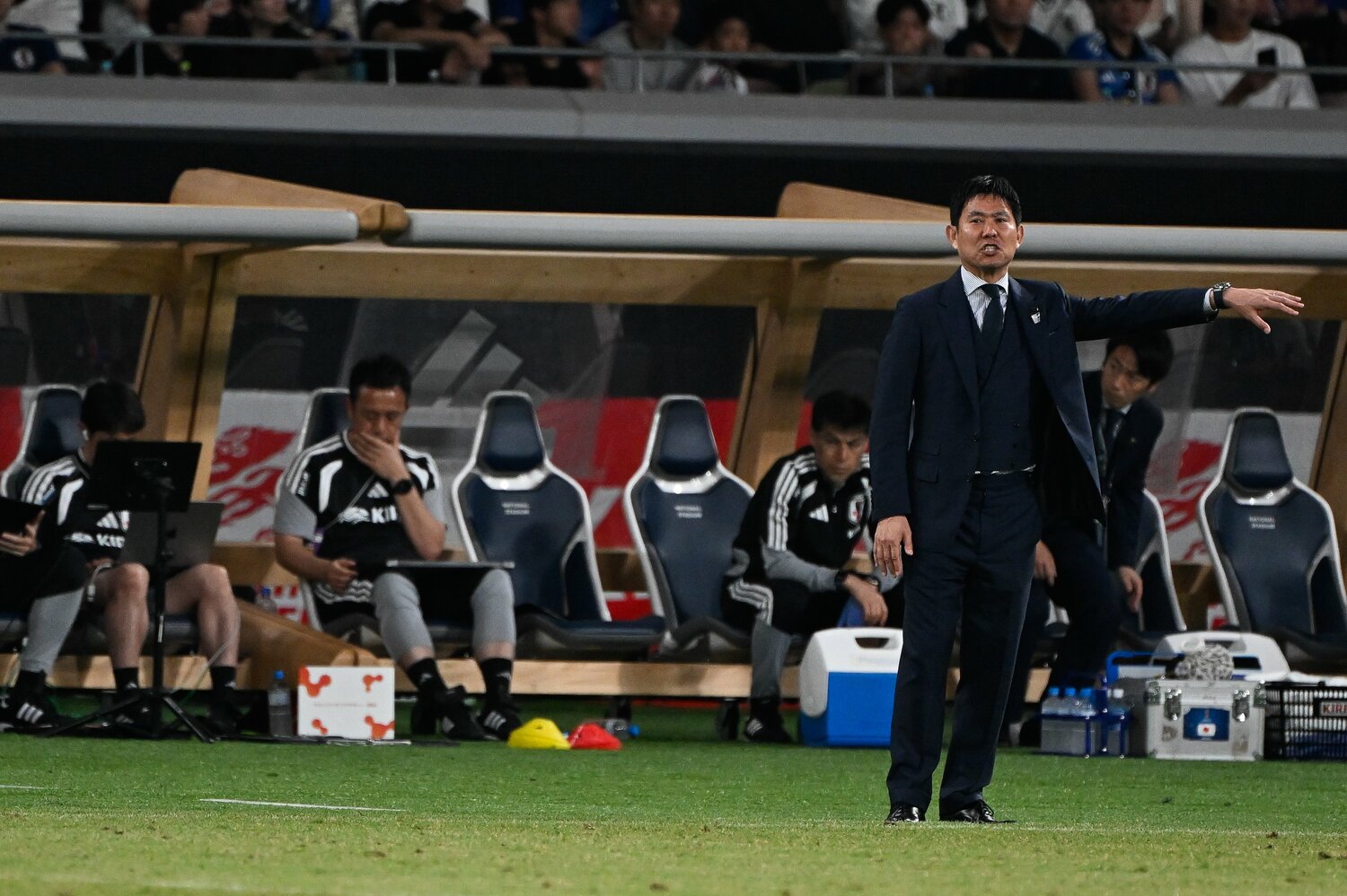 いよいよ開幕した本大会で、森保監督のマネジメントは…… ©Asami Enomoto