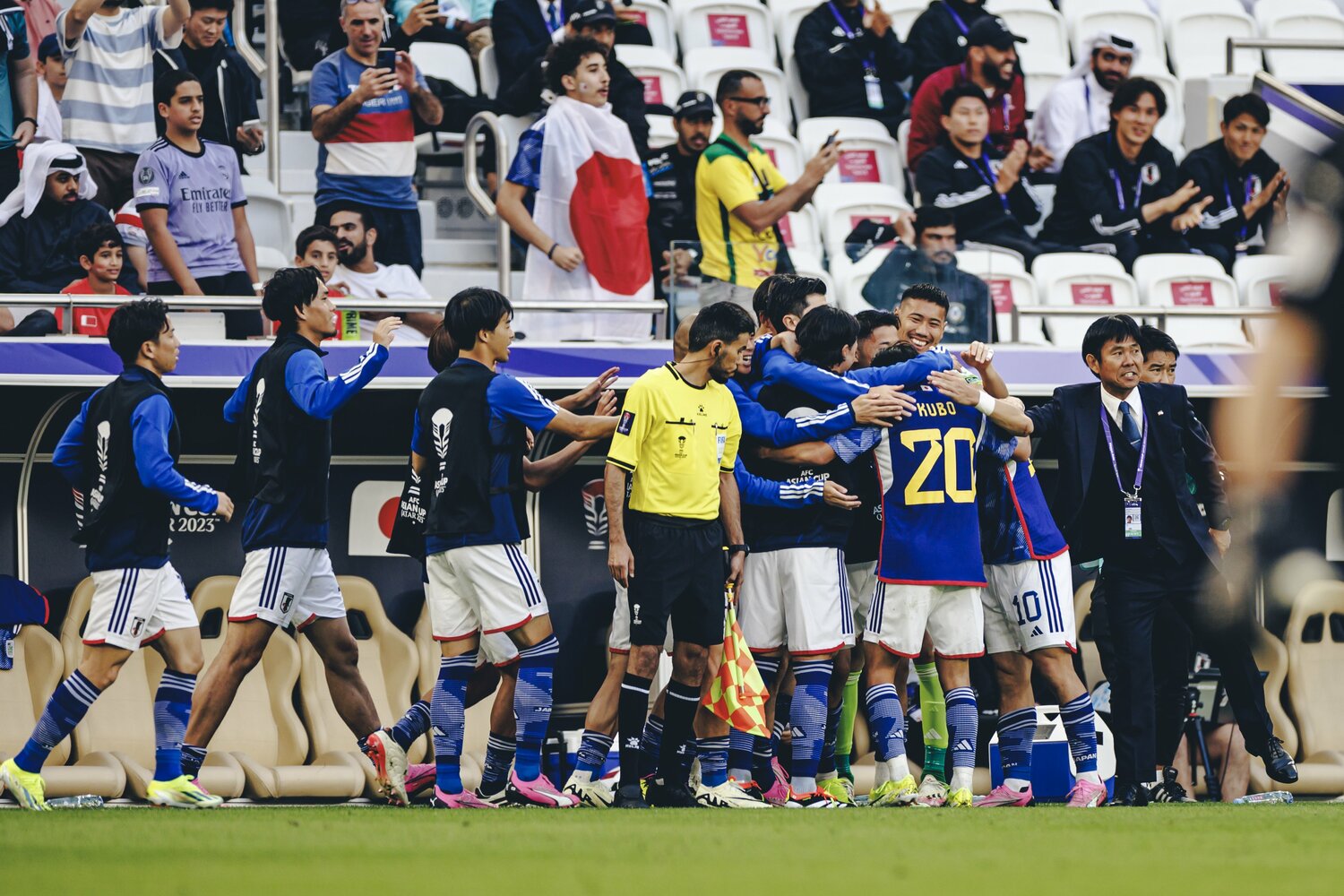 アジア杯バーレーン戦はこの大会の日本代表ベストゲームだったと言っていい　©Kiichi Matsumoto