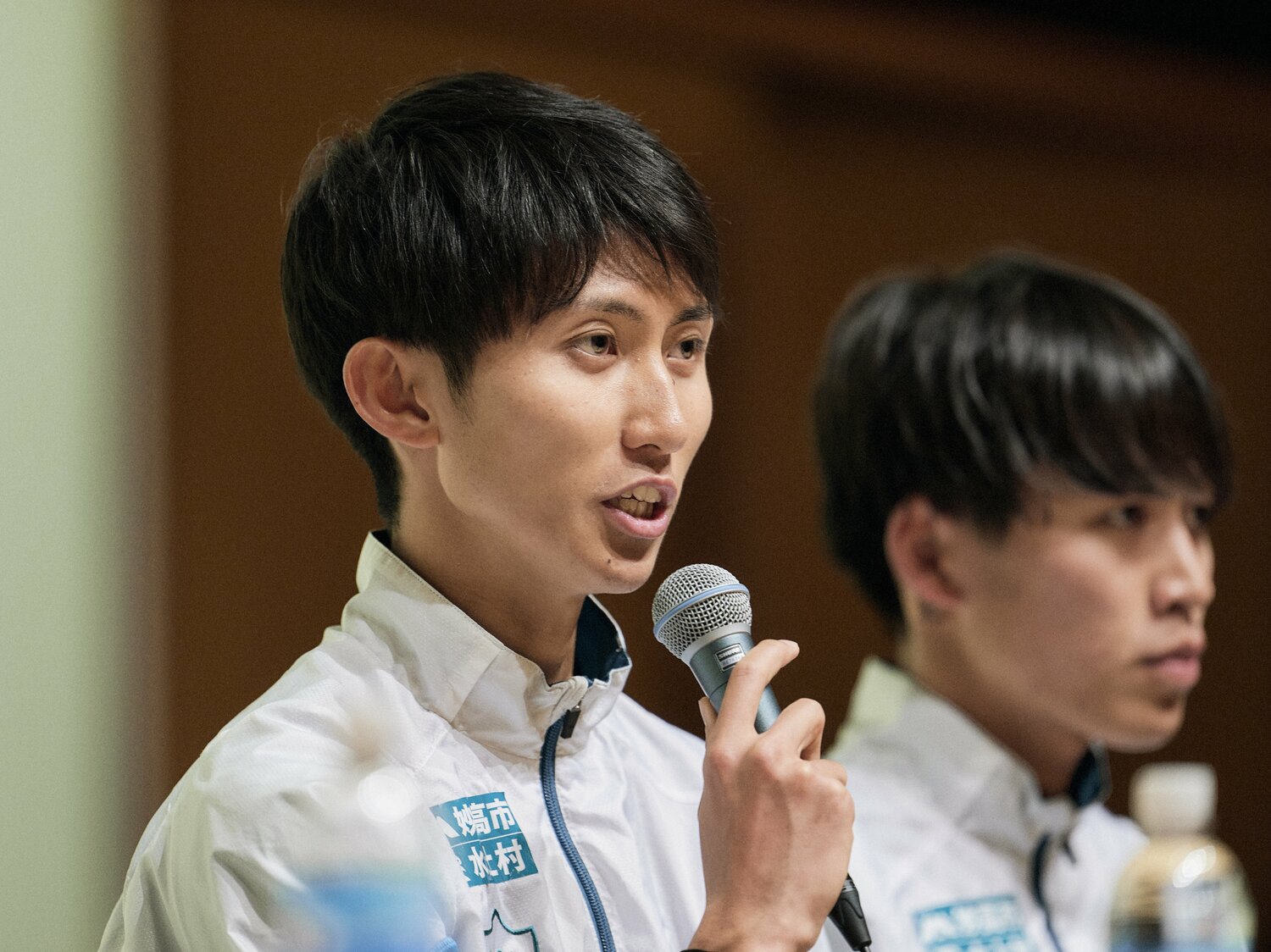 青学大キャプテンを務めていた田中さん　©Yuki Suenaga