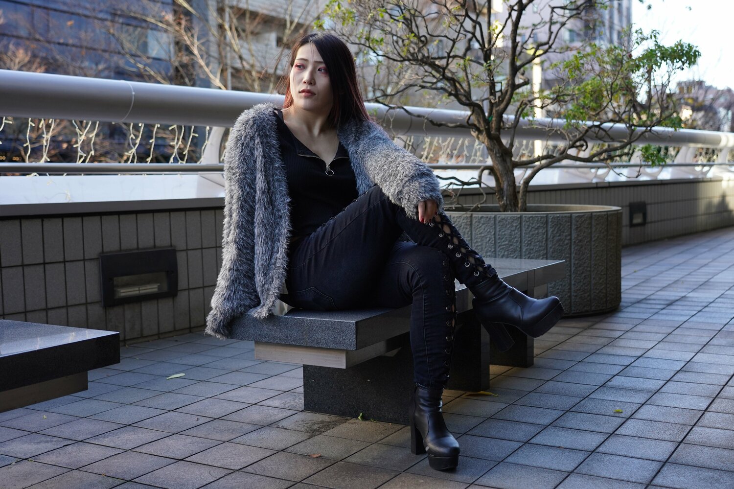 「そこに存在するだけで絵になる」というプロレスラーとしての理想を語った林下