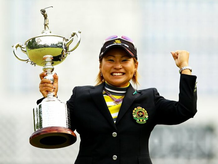日本一の称号を手にした馬場ゆかりの発想転換。～日本女子オープン優勝の秘密～＜Number Web＞ photograph by Taku Miyamoto