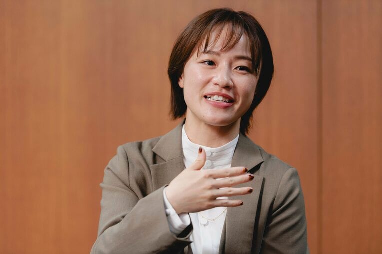 リオ五輪女子レスリング金メダリストの登坂絵莉さん　©Wataru Sato