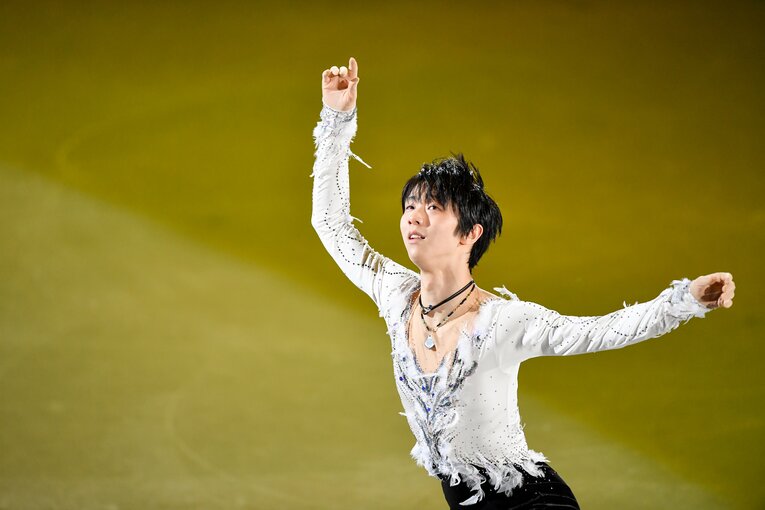 平昌五輪のエキシビション「notte stellata」©Kaoru Watanabe/JMPA