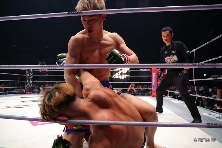『RIZIN.42』YA-MAN vs 三浦孝太　©RIZIN FF