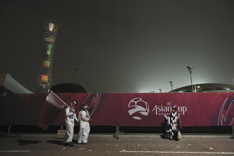 カタールの街中（2011年）　©Takuya Sugiyama