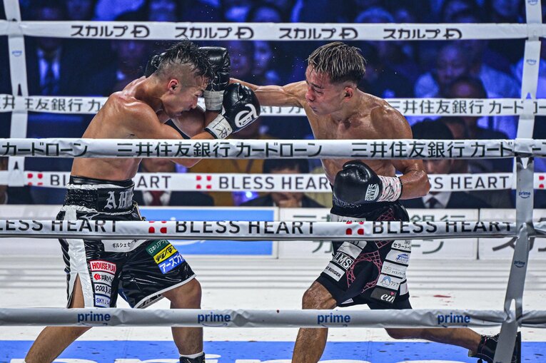 井上拓真vs.堤聖也（WBA世界バンタム級タイトルマッチ）©Takuya Sugiyama