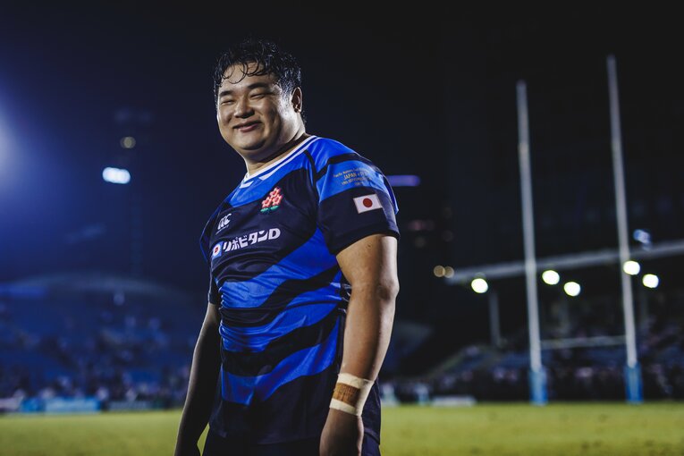 難敵フィジーを相手に劇的な逆転勝利を収めたフィジー戦　©Kiichi Matsumoto