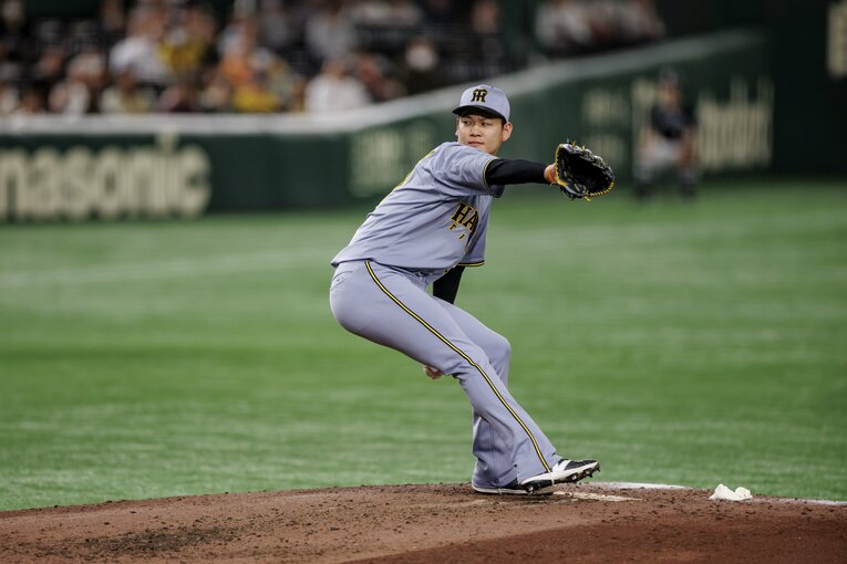 阪神・及川雅貴　©︎Kiichi Matsumoto