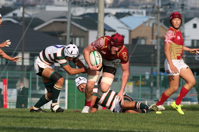 20年度の花園では、成長を感じさせる力強い突破を連発した ©Nobuhiko Otomo