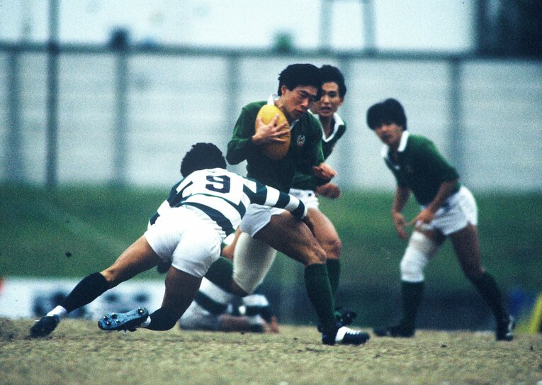 1986年のリーグ戦での大東大　©BUNGEISHUNJU