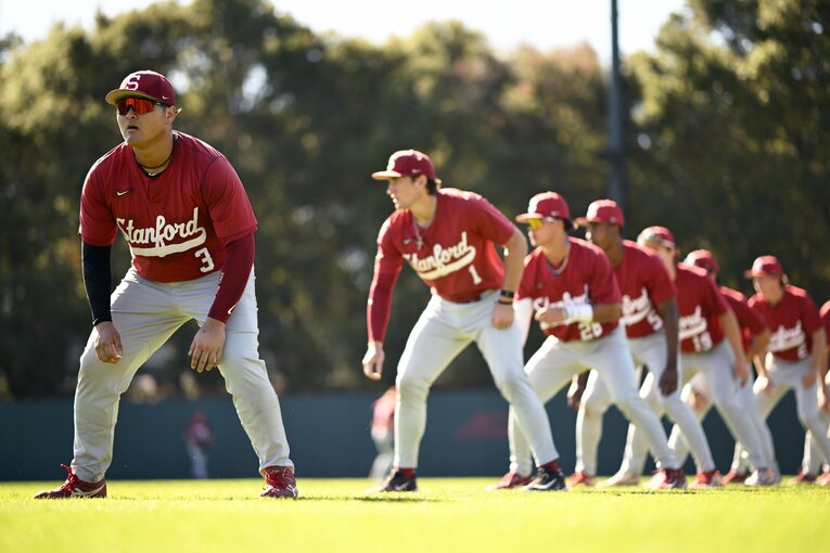 スタンフォード大での佐々木麟太郎。184cm、113kg　©Getty Images