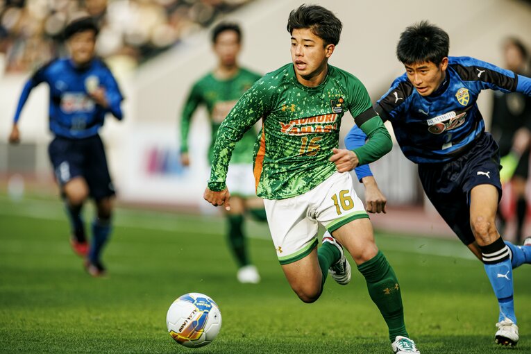 青森山田MF田澤夢積（3年）©︎Kiichi Matsumoto