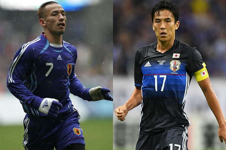 【長谷部誠、ドイツでの足跡】日本代表引退後、長谷部は同じく日本代表で一時代を築いた中田英寿に相談をしていたという　©Sports Graphic Number