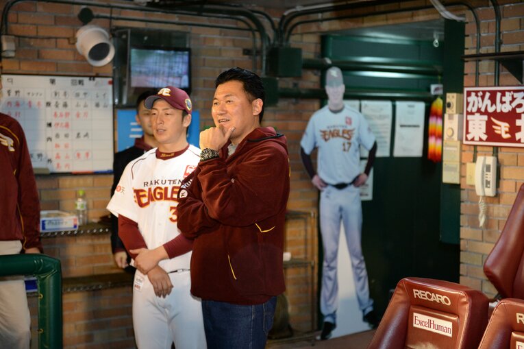 プロ野球でも、オーナーとして東北楽天ゴールデンイーグルスの経営に参画する三木谷浩史会長（2013年撮影）　©Getty Images