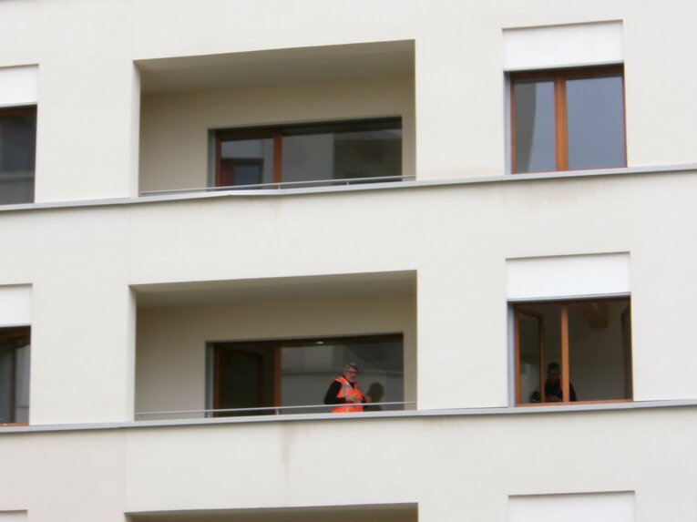 10月、パリの選手村の様子　©Yuji Hirooka