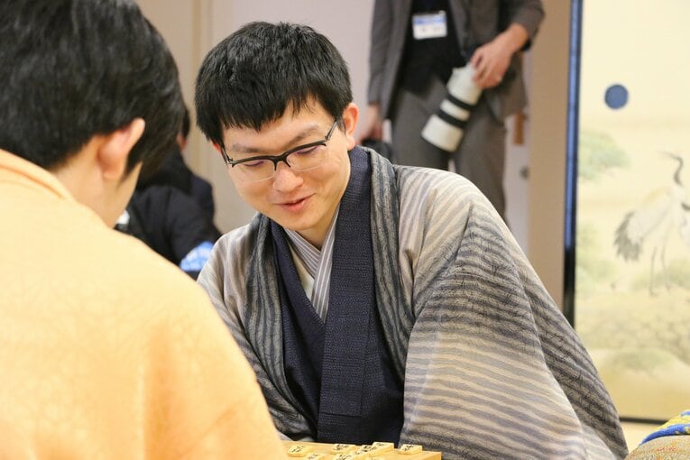 王将戦第7局の様子（写真は右に続きます）　©Shintaro Okawa