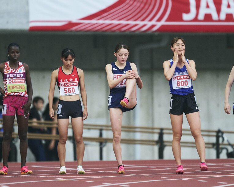 予選では終始、先頭集団でレースを運んだドルーリー　©Yuki Suenaga