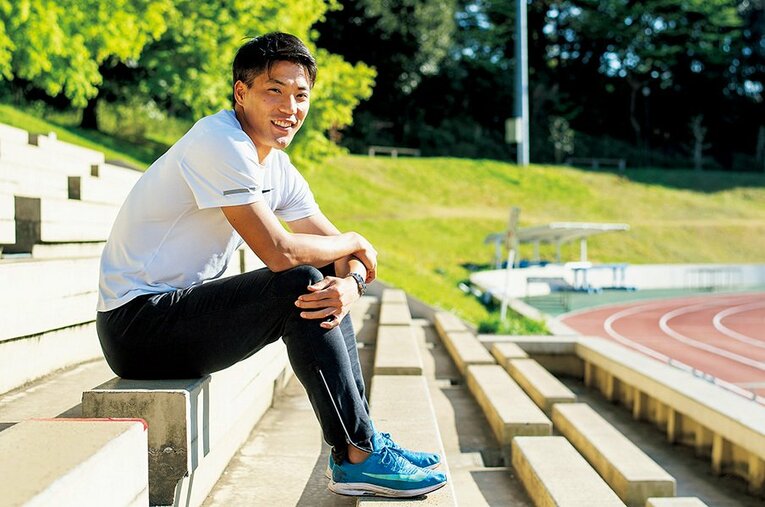 男子100mで日本新記録を樹立した山縣亮太は6月10日で29歳の誕生日をむかえた。高レベルな戦いが続く男子短距離界には東京五輪でも大きな期待がかかる ／ photograph by Nanae Suzuki