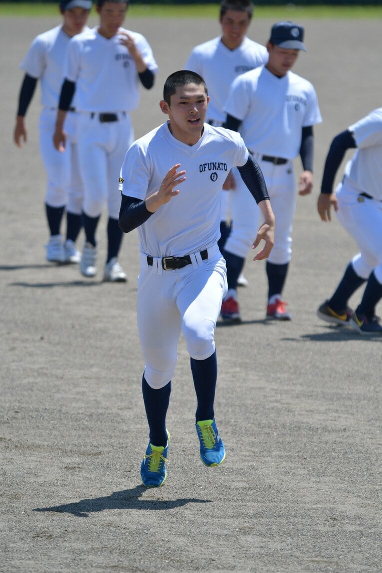 大船渡高校時代（2019年）©︎Shigeki Yamamoto