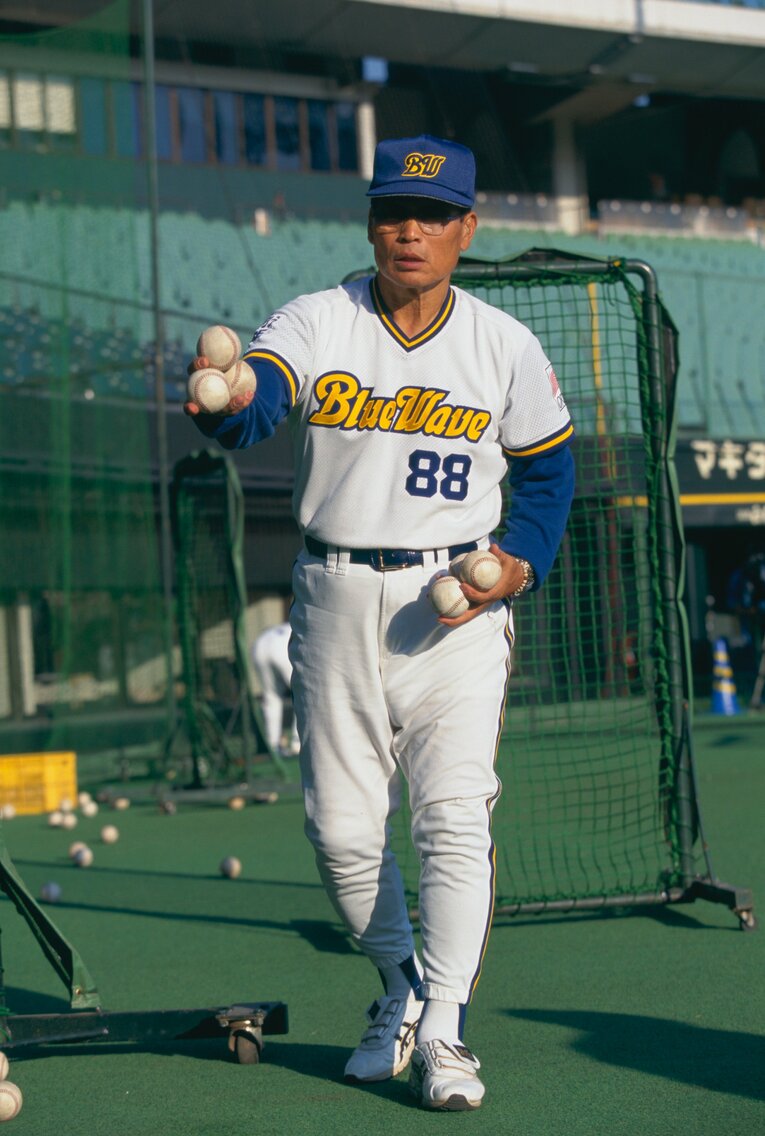 オリックスのコーチ時代　©Sports Graphic Number