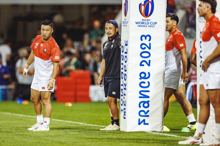 齋藤直人、流大（2023年ラグビーW杯サモア戦）　©︎Kiichi Matsumoto