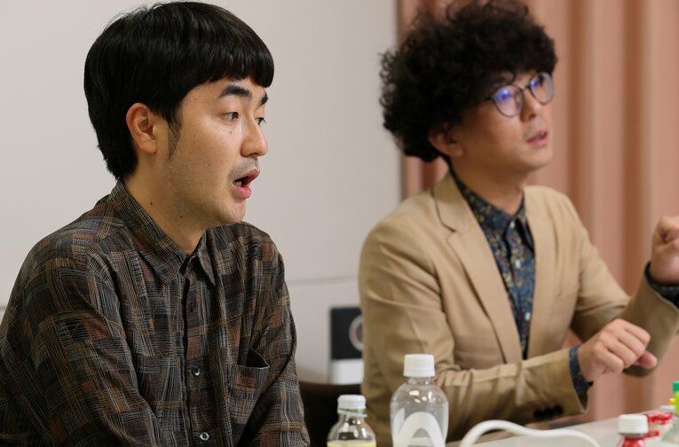 結成10年、初のM-1決勝で優勝したたくろう。赤木裕（ネタ作り担当、主にボケ担当、34歳）ときむらバンド（主にツッコミ担当、36歳、写真右）