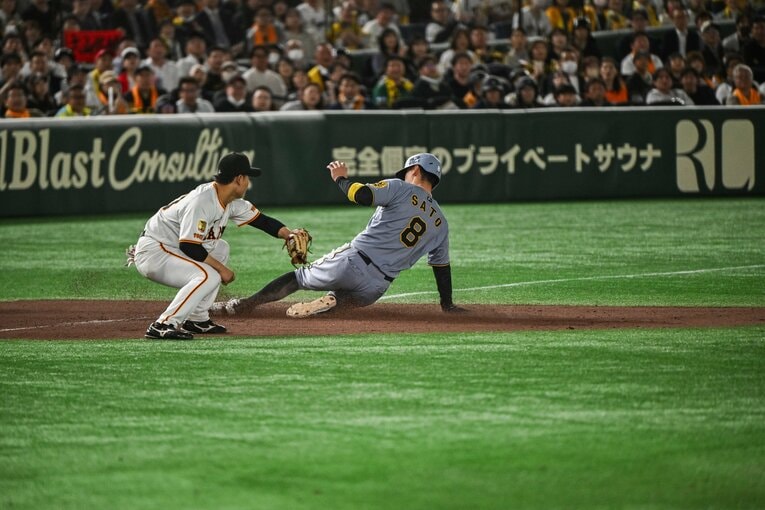 阪神・佐藤輝明　©︎Nanae Suzuki