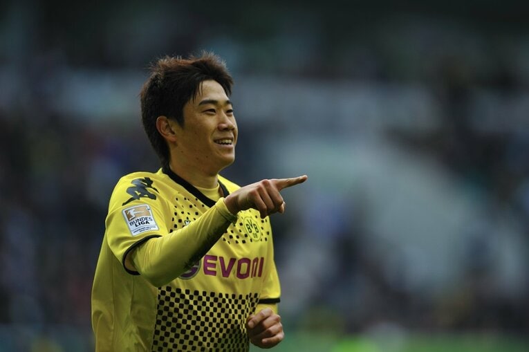 2011-12シーズンの香川　©Sports Graphic Number