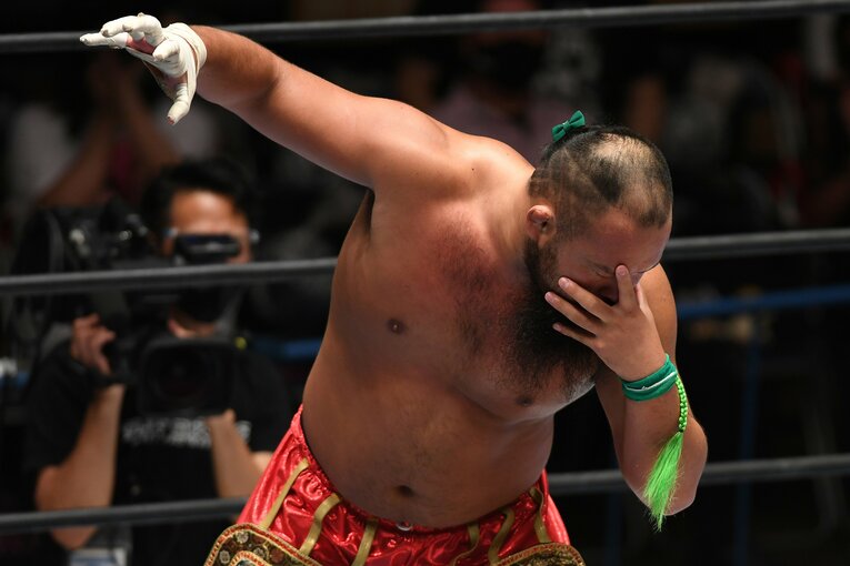 2021年8月、後楽園ホール（vs本間朋晃）