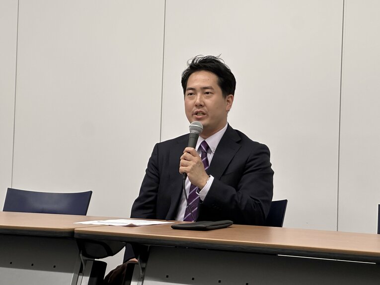 スターダムの岡田太郎社長　©Norihiro Hashimoto