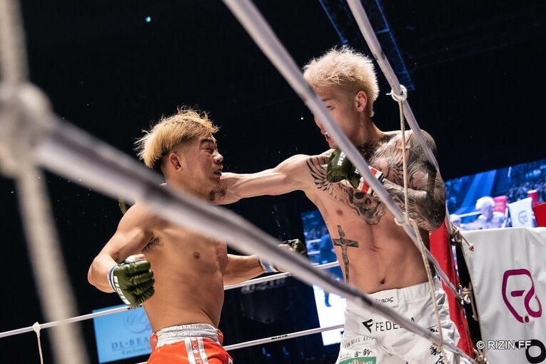 『RIZIN45.』平本蓮vs.YA-MAN　©RIZIN FF